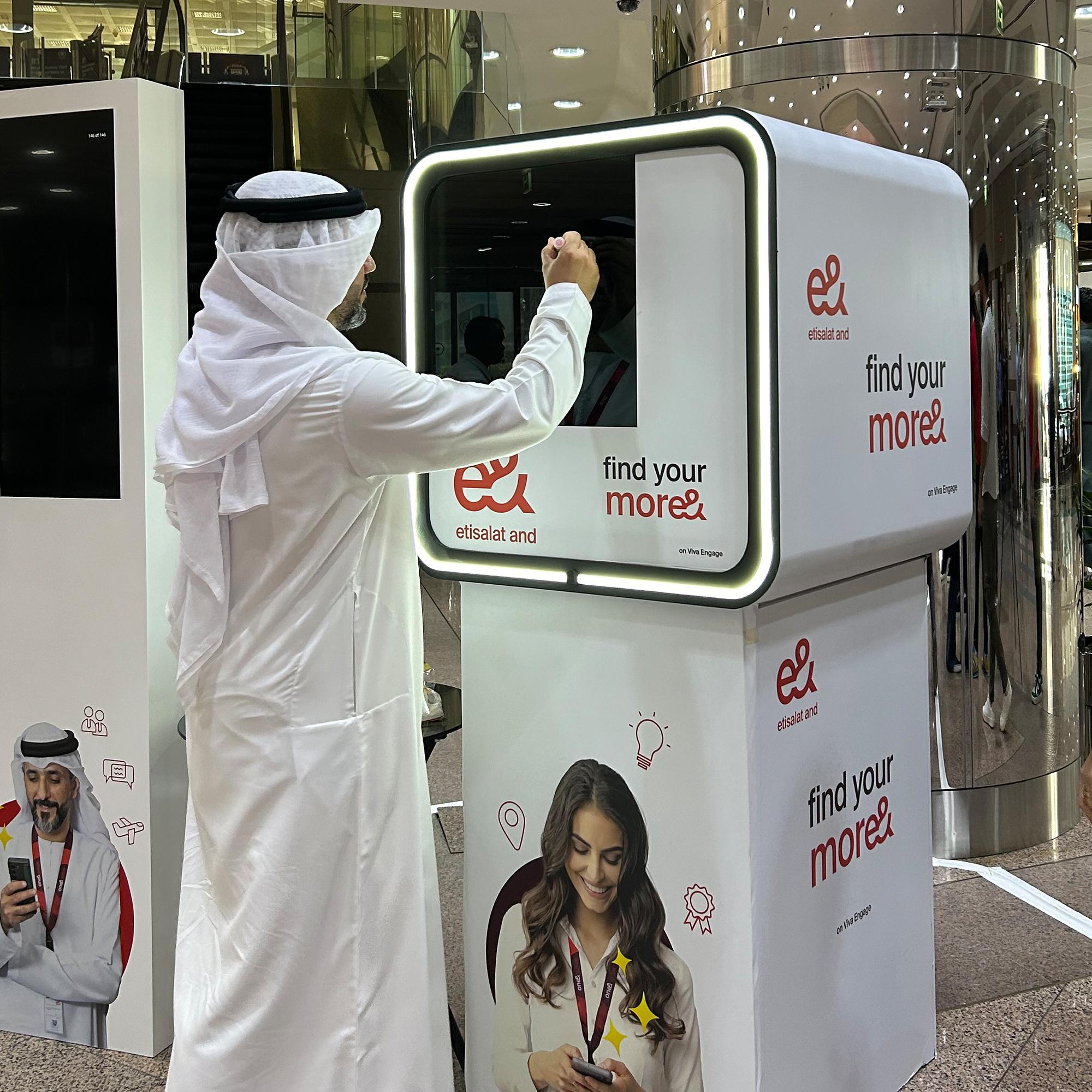 CAPTION CAM DUBAI: GUESTS CREATE REAL-TIME BRANDED VIDEOS! DRAW, WRITE & SHARE INSTANTLY. PERFECT FOR EVENTS & ACTIVATIONS. BOOK THIS VIRAL EXPERIENCE NOW!"